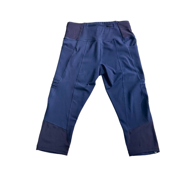 NWT Navy Oiselle Running Leggings, Blue Leggings - Picture 10 of 11